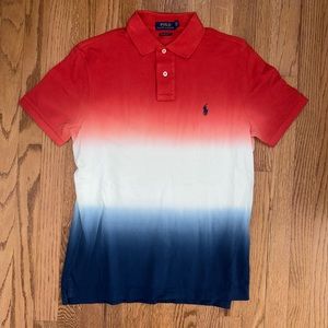Men’s medium custom fit Ralph Lauren Polo Shirt